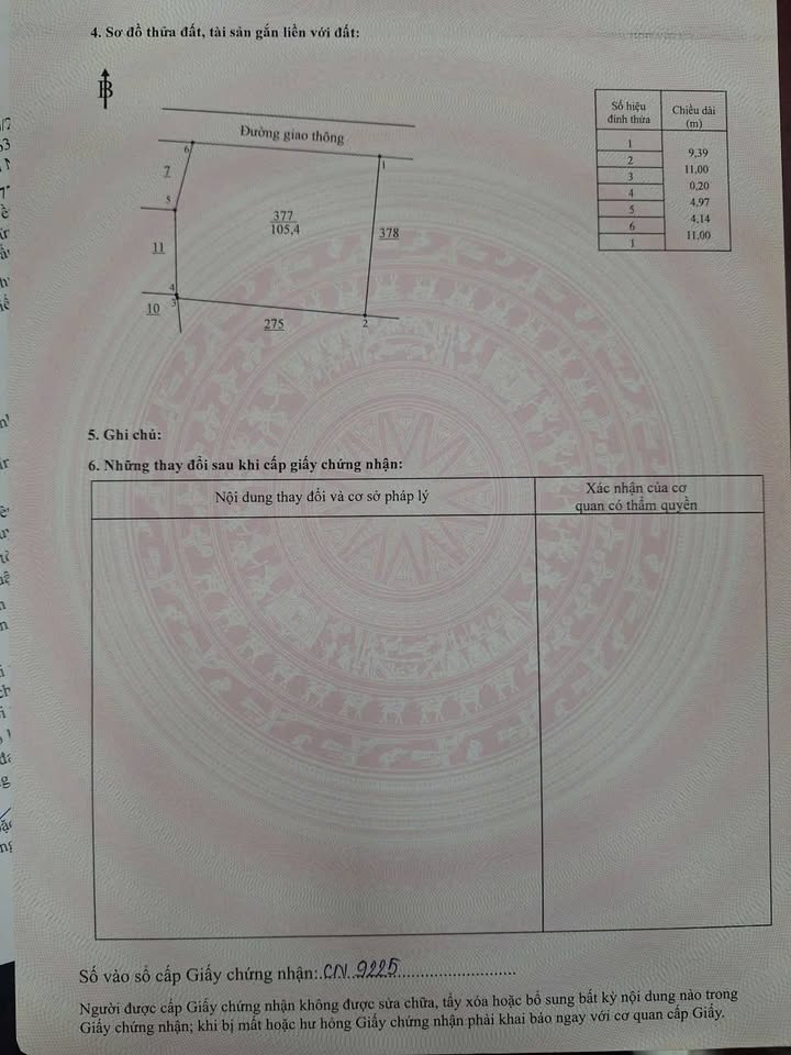 Đất nền Bình Lộc Long Khánh 103m² giá 1.15 tỷ - Sổ đỏ chính chủ