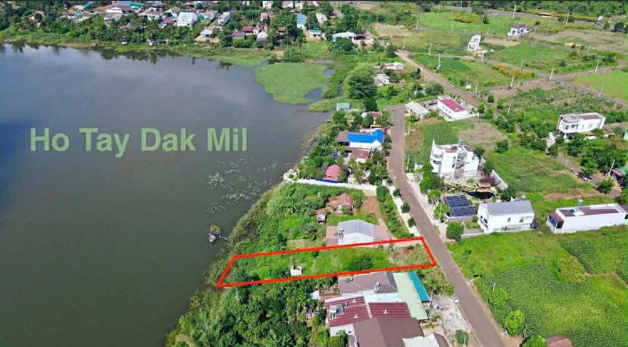 Đất nền Krông Nô, Đắk Nông 216m² - Sổ đỏ chính chủ, view hồ đẹp!