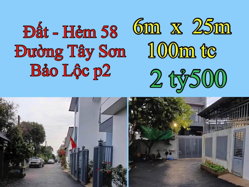 Đất Nền Bảo Lộc 150m² giá 2.5 tỷ - Xây Dựng Tự Do, Sổ Đỏ Chính Chủ!