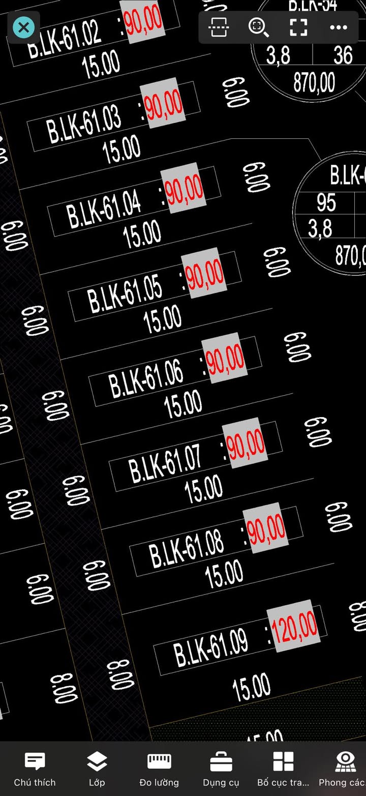 Đất nền 90m² B.LK61-07 Kim Bảng, Hà Nam - Giá đầu tư 5.4 tỷ