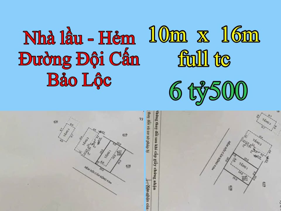 Biệt thự Hẻm Đội Cấn Bảo Lộc 160m² - Ô tô vào tận nhà, sổ đỏ sẵn!