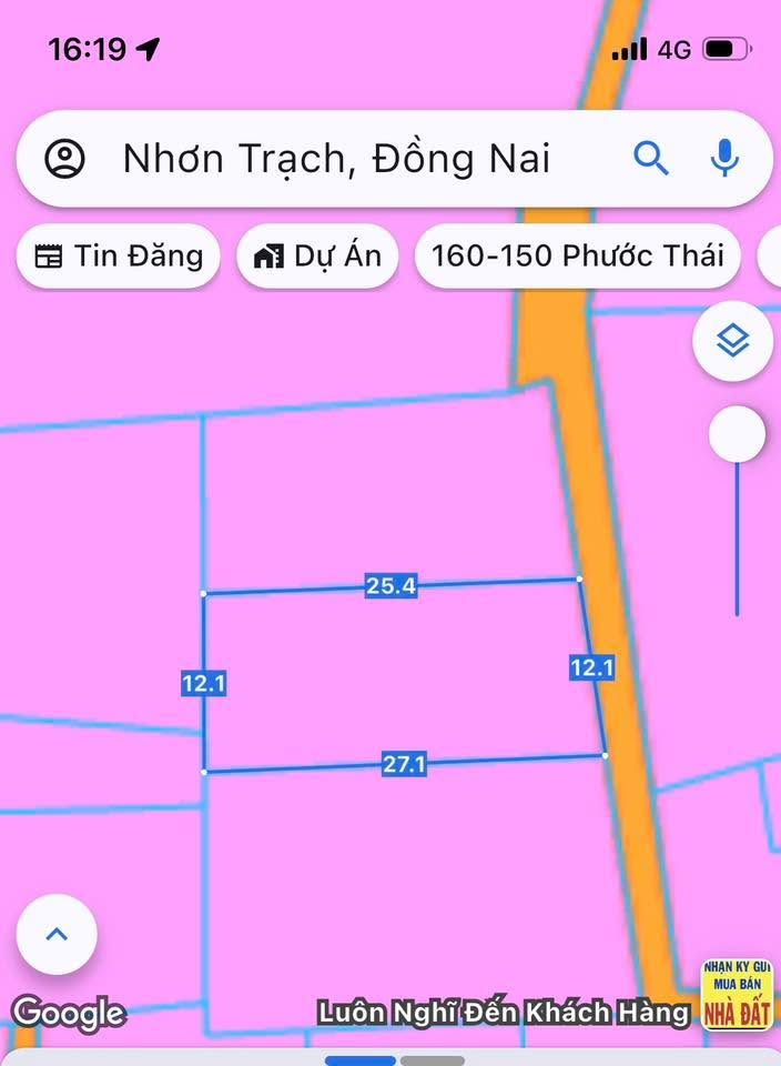 Đất nền Hiệp Phước Nhơn Trạch 315m² giá 4.1 tỷ - Sổ đỏ chính chủ