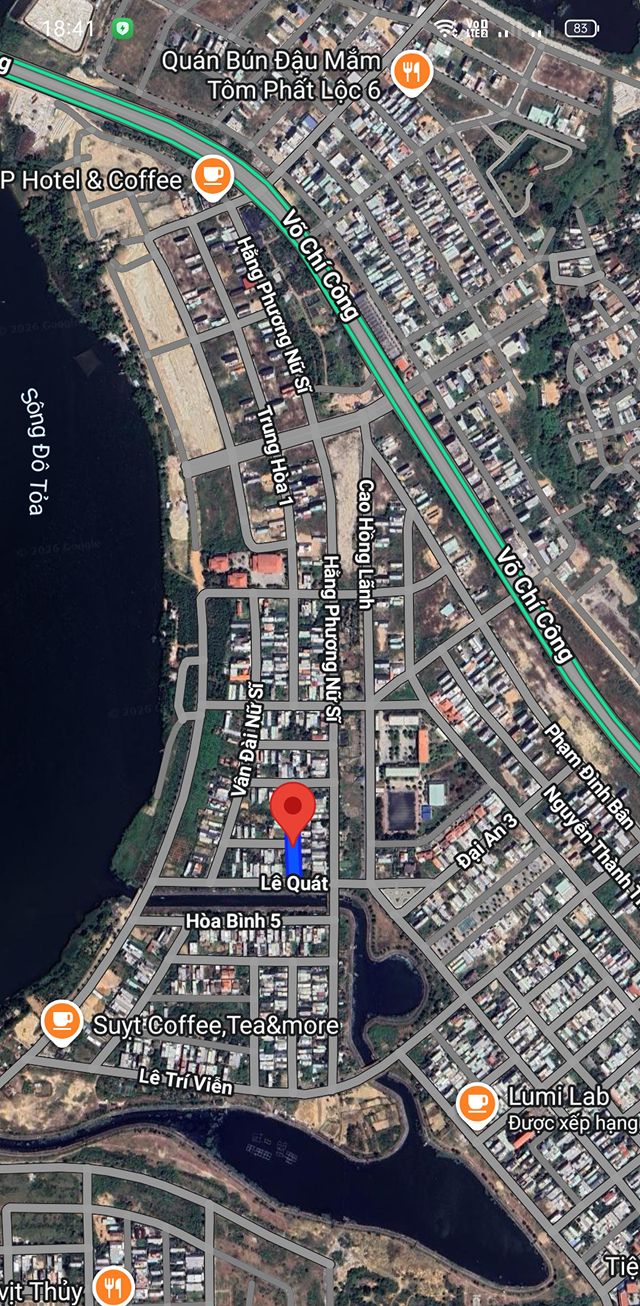 Đất nền Hòa Quý, Đà Nẵng 100m² giá 4.38 tỷ - Sổ đỏ chính chủ