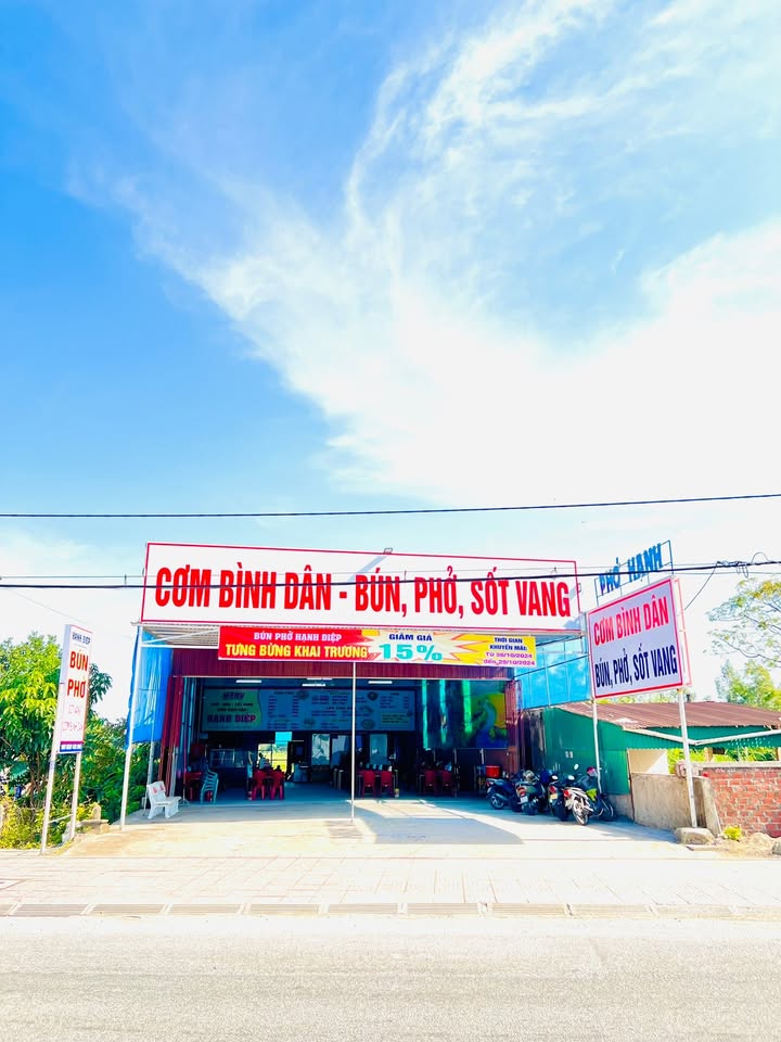 Cho thuê mặt bằng Cẩm Xuyên - Đối diện bến xe mới - Kinh doanh ngay!