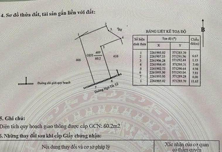 Đất nền Ngô Tất Tố, Nam Định 60m² - Sổ đỏ chính chủ!