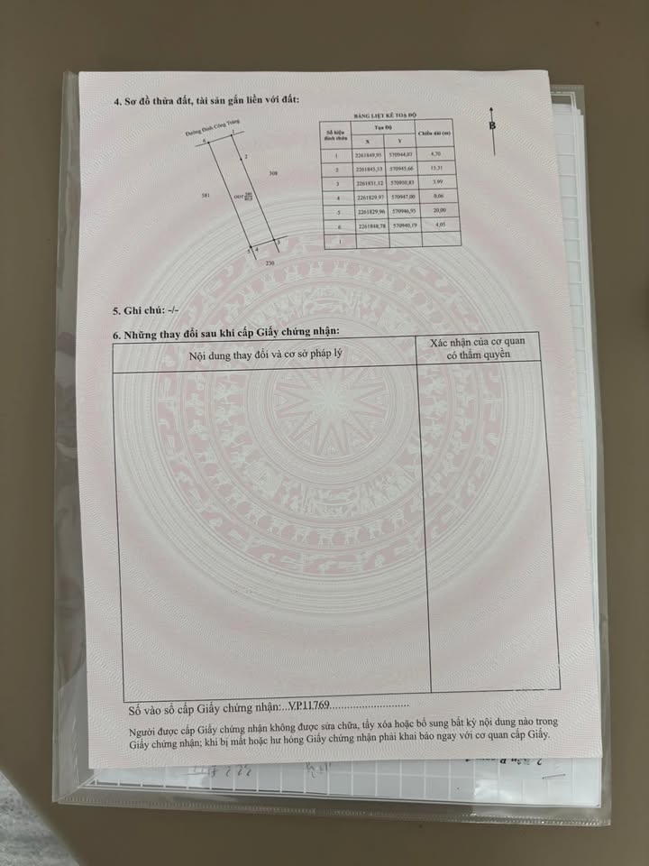 Bán đất mặt đường Đinh Công Tráng, Nam Định - 80.9m², 2.75 tỷ, vị trí đắc địa
