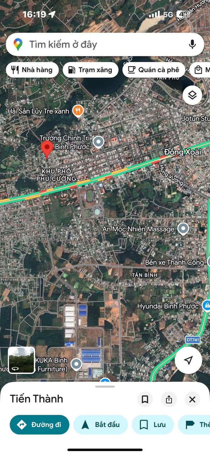 Đất nền Đồng Xoài 269.6m² - Sổ đỏ thổ cư, giá 670 triệu đầu tư sinh lời