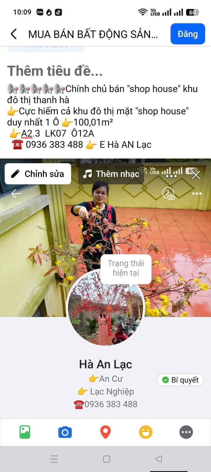 Shophouse Mặt Tiền Độc Quyền Thanh Hà, Hà Đông - 100m²