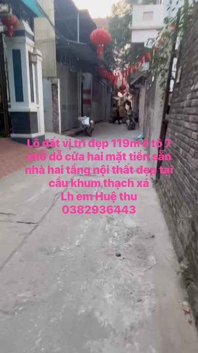 Đất Thạch Xá 119m² Hai Mặt Tiền - Giá Tốt, Ô Tô Vào Đất