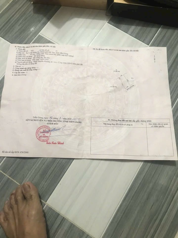 Bán nhà Mỹ Tho 87m² giá 700 triệu - Vị trí đẹp giá tốt hiếm có!