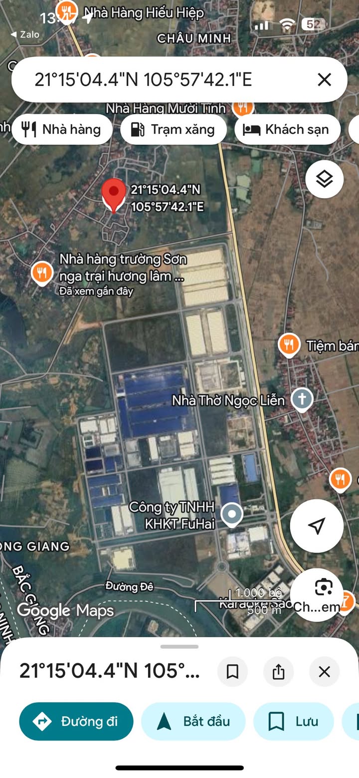 Đất nền Lương Tài, Bắc Ninh 185m² - Sổ đỏ sẵn, gần KCN Hòa Phú