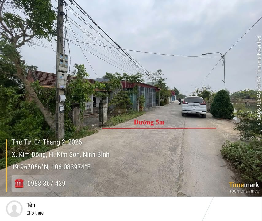 Bán đất Kim Sơn Ninh Bình 342m² giá 960 triệu - View sông cực đẹp!