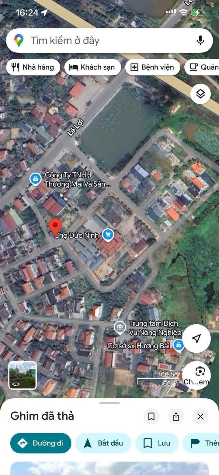 Đất nền Chợ Đức Ninh, Đồng Hới 200m² - Tiềm năng tăng giá vượt trội!