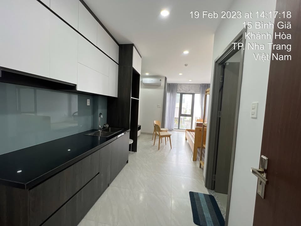 Cho thuê căn hộ Studio full nội thất - Đường Bình Giã, Vĩnh Nguyên, Nha Trang