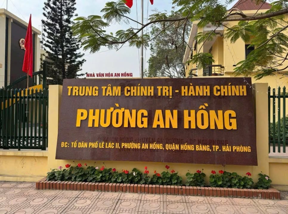 Đất nền An Hồng, Hồng Bàng 100m² - Sổ đỏ chính chủ, tiềm năng sinh lời cao