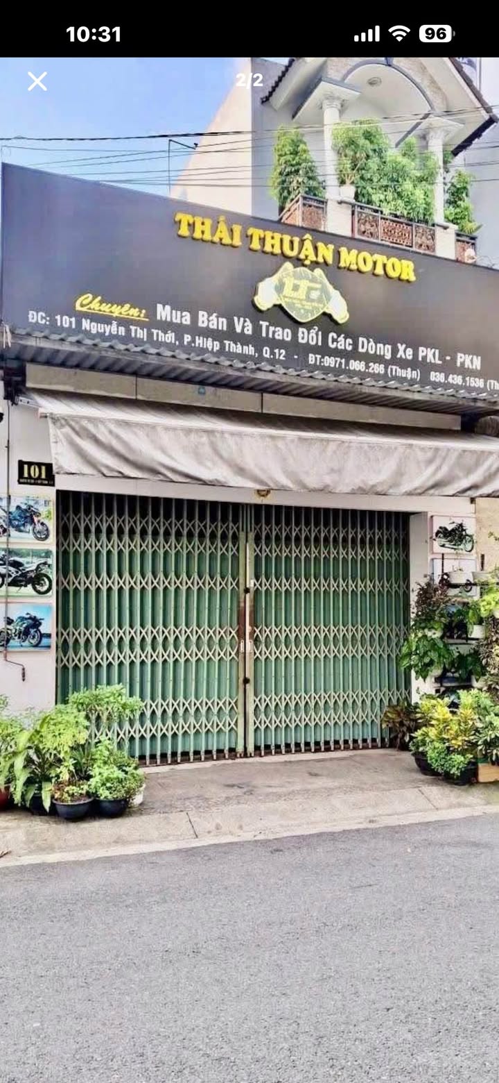 Mặt Tiền Nguyễn Thị Thơi Q12 - 125m² Sổ Hồng Riêng - Giá 8.6 Tỷ TL