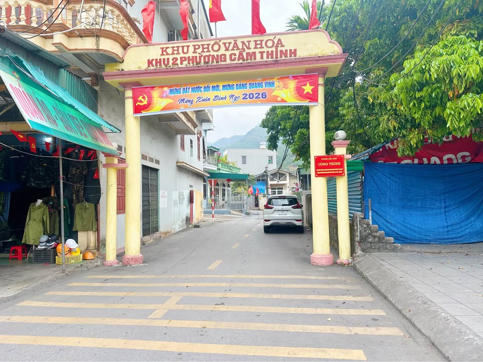 Đất nền Cẩm Thịnh, Cẩm Phả 56.5m² - Sổ đỏ sẵn, giá 590 triệu