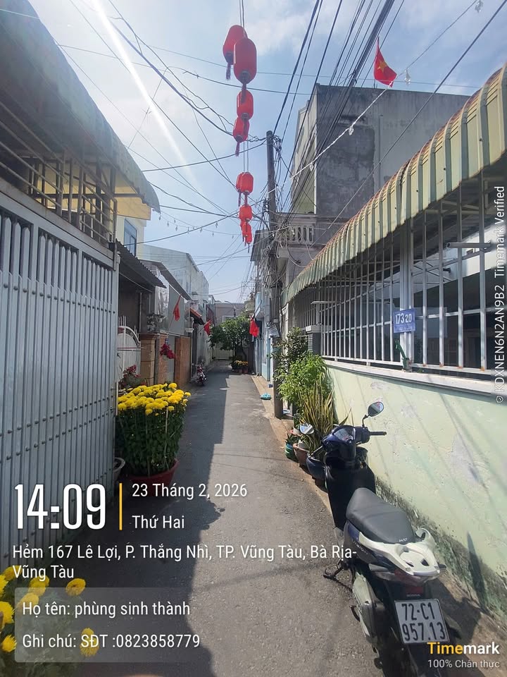 Đất Vũng Tàu 64.5m² - Sổ Đỏ Riêng, Mặt Tiền Lê Lợi 5.2 Tỷ TL