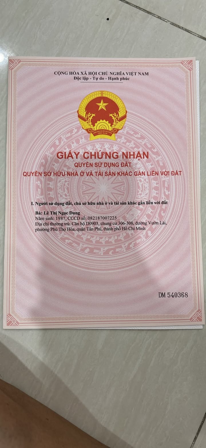 Đất nền An Hữu, Cái Bè 1000m² giá 450 triệu - Sổ đỏ chính chủ!