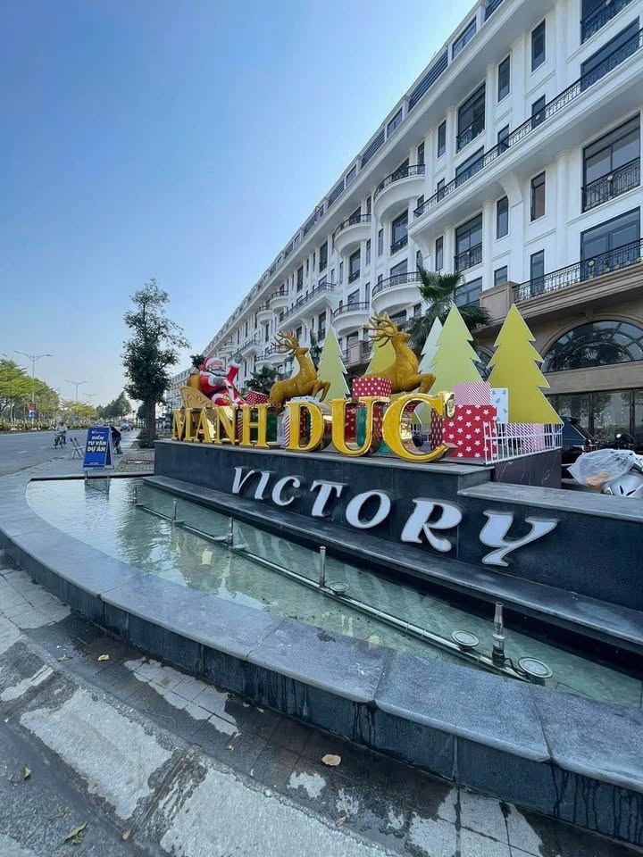 Townhouse Mạnh Đức Victory Từ Sơn 302m² 3 tỷ - Vị trí đắc địa