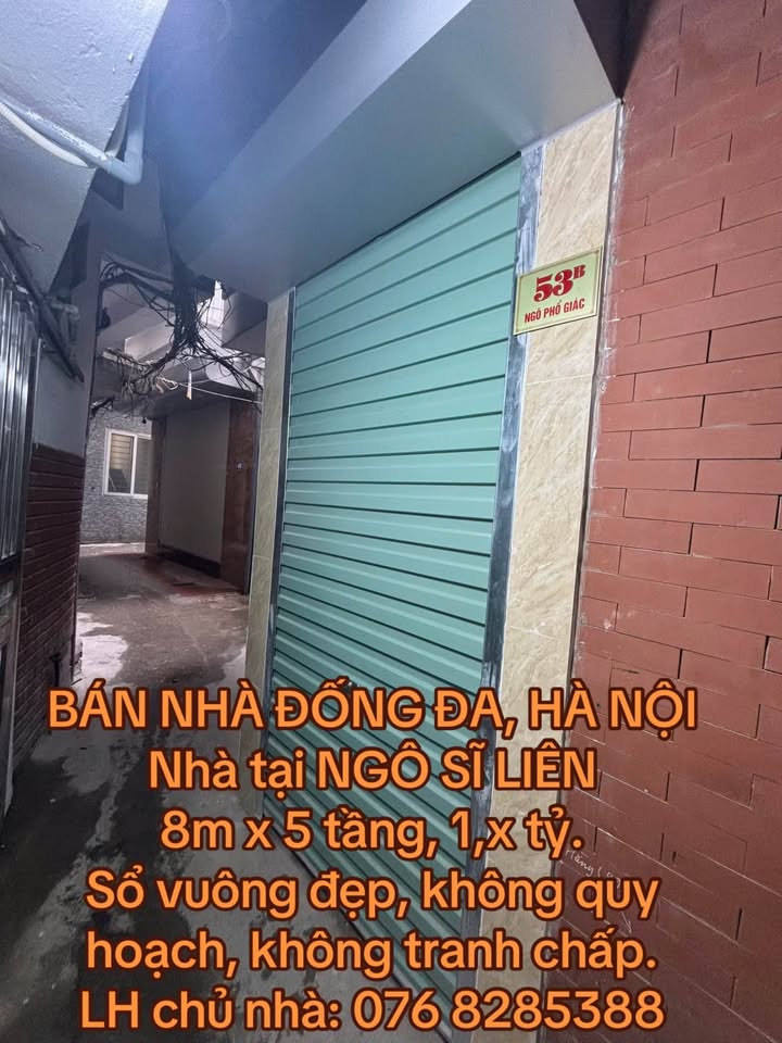 Nhà riêng Nguyễn Như Đổ 8m² chỉ hơn 1 tỷ - Giá tốt hiếm có!