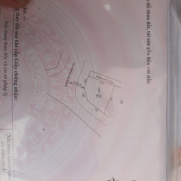 Đất nền Ngũ Hùng 88.3m² giá 1.6 tỷ - Vị trí đẹp lô góc hiếm có