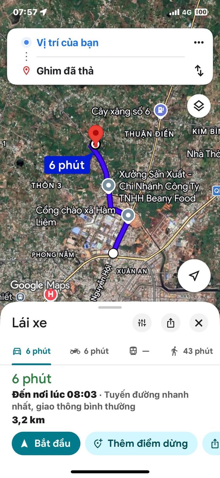 Đất nền Hàm Liêm 102m² giá 560 triệu - Tiềm năng tăng giá!