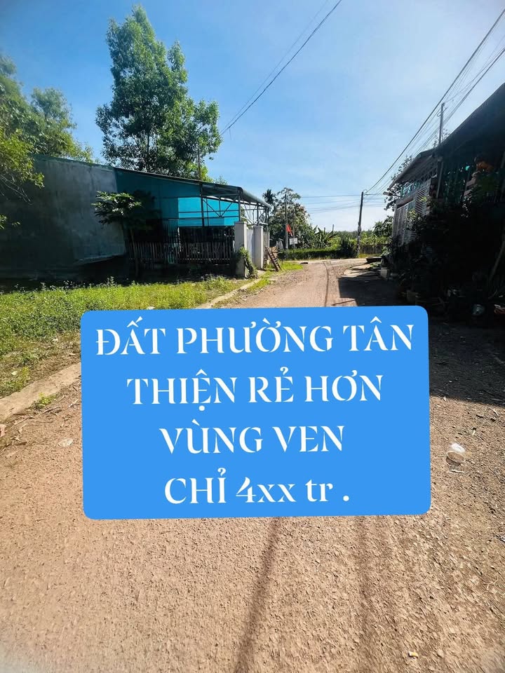 Đất nền Tân Thiện Đồng Xoài 115m² giá 400 triệu - Sổ đỏ chính chủ