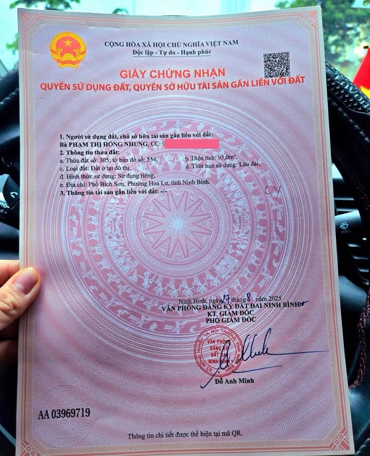 Nhà 1 Tầng Bích Sơn, Kim Sơn 95m² (5 tỷ) - Ô tô tránh, Sổ đỏ chính chủ