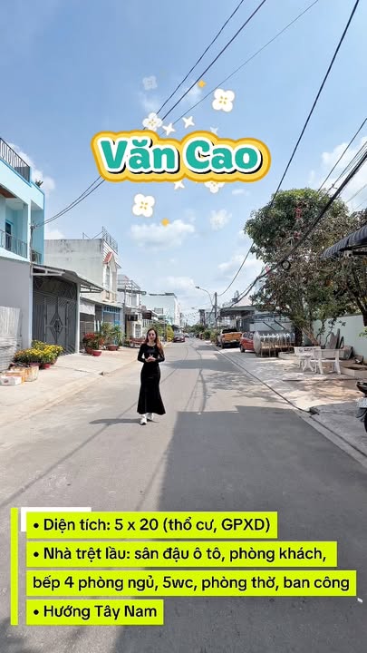 Nhà Mặt Tiền Văn Cao, Rạch Giá - 100m², 3.88 Tỷ, Full Nội Thất
