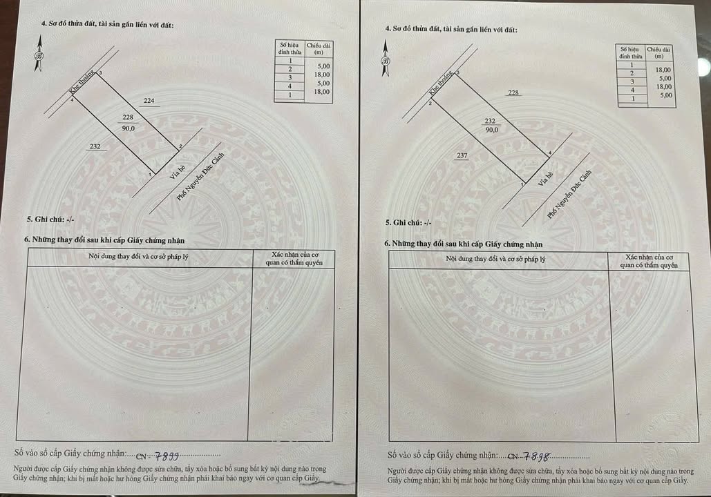 Đất nền Tđc Mai Pha 180m², mặt đường 54m - Sổ đỏ chính chủ
