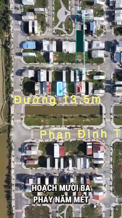 Đất nền Hương Sơ, Huế 100.8m² - Sổ đỏ chính chủ, view kênh