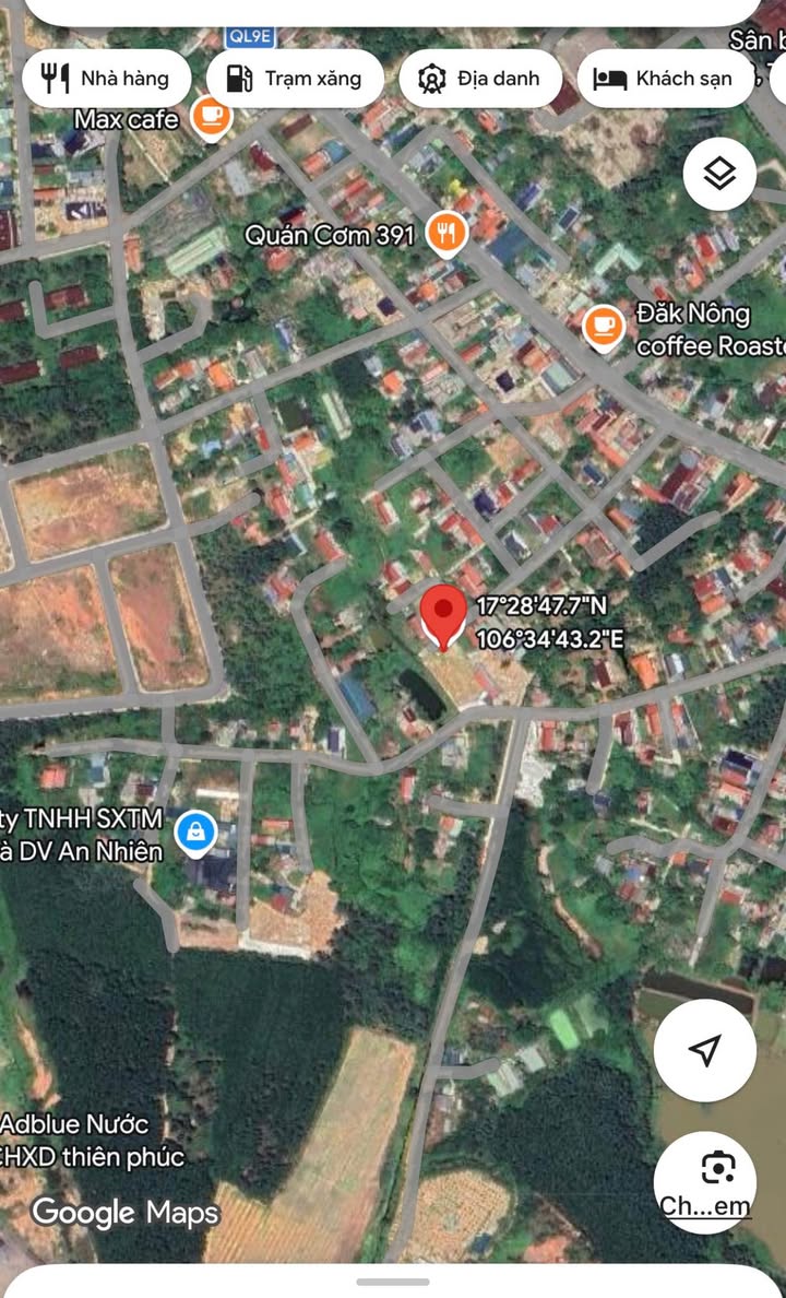 Đất nền 130m² Phan Đình Phùng, Đồng Hới - Đường ô tô vào tận nơi