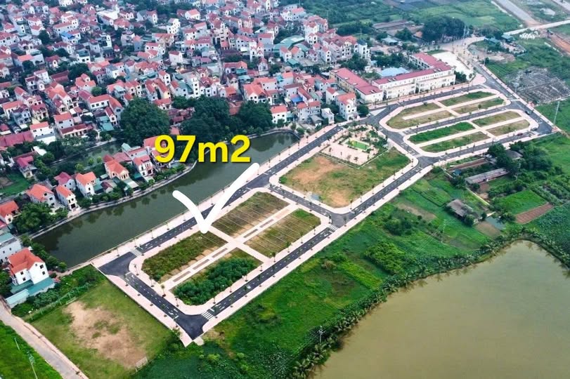 Đất đấu giá Tiền Yên Hoài Đức 97m² hơn 9 tỷ - Lô góc 3 mặt tiền cực hiếm!