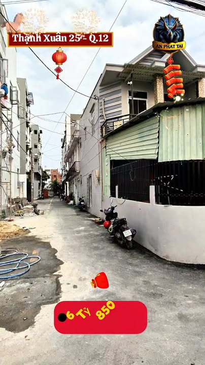 Nhà Mặt Tiền Thạnh Xuân 25, Quận 12 - 56m², Kinh Doanh Đa Ngành