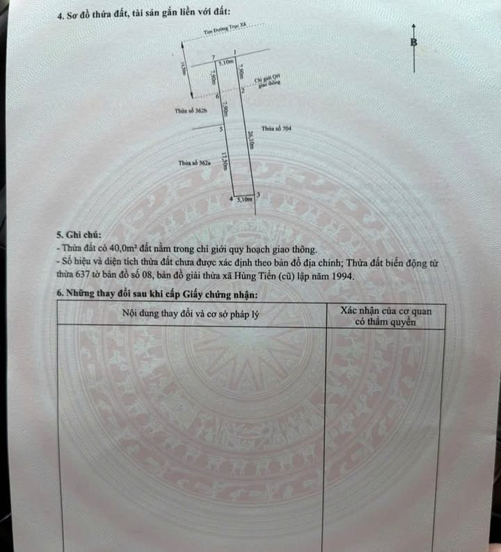 Bán Đất Vĩnh Bảo, Hải Phòng 170m² - Mặt Tiền Kinh Doanh Tốt