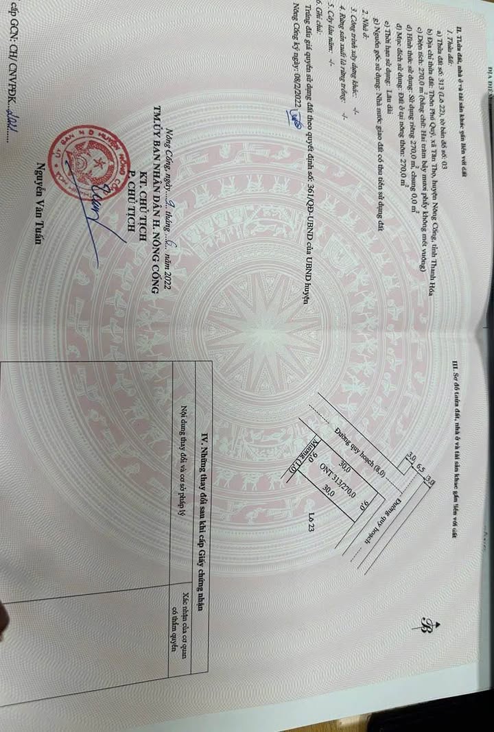 Đất nền VIP mặt tiền đường 72m, Phường Đông Thọ, TP. Thanh Hóa - 270m²