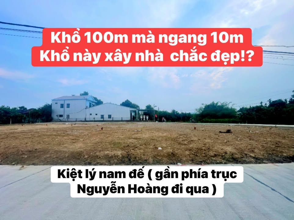 Đất Xây Nhà Đường Lý Nam Đế, Huế - 100m², 1.5 Tỷ - An Cư Lý Tưởng