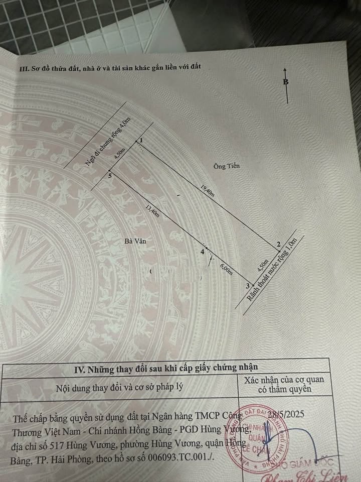 Đất nền Phố Thiên Lôi Lê Chân 88m² - Tiềm năng tăng giá vượt trội!