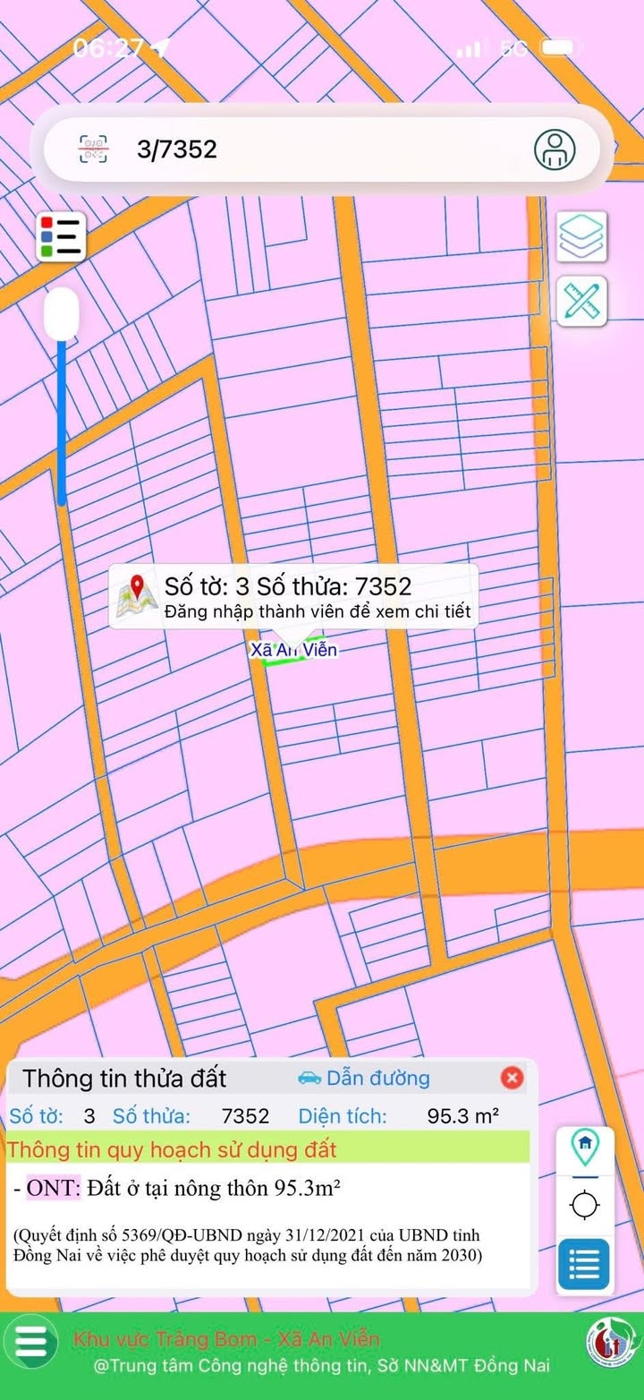 Đất Nền 95m² Sổ Đỏ Tại Trảng Bom, Đồng Nai - Giá 1.X Tỷ