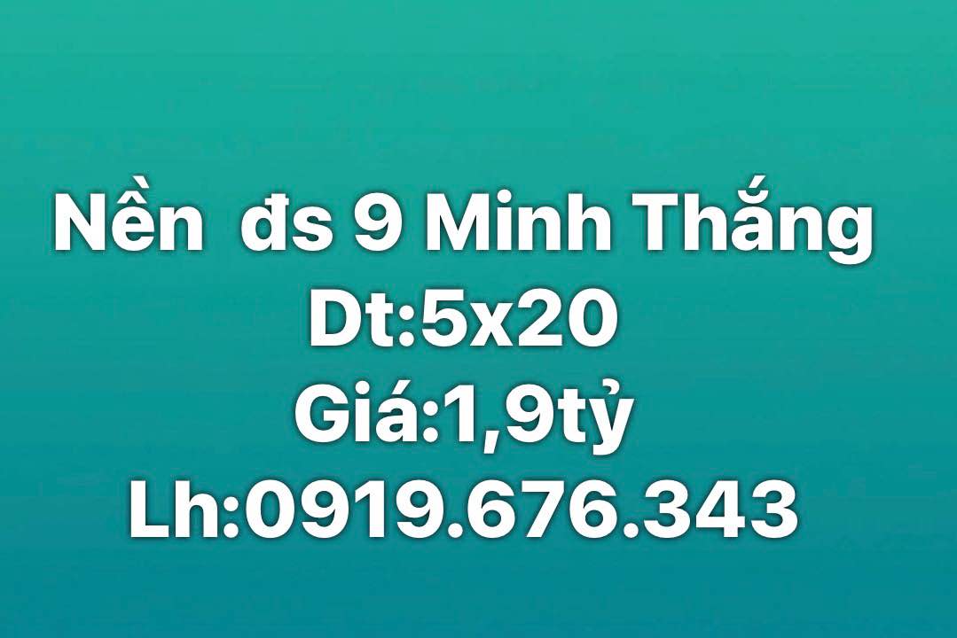 Đất nền Cà Mau 100m² giá 1.9 tỷ - Sổ đỏ chính chủ