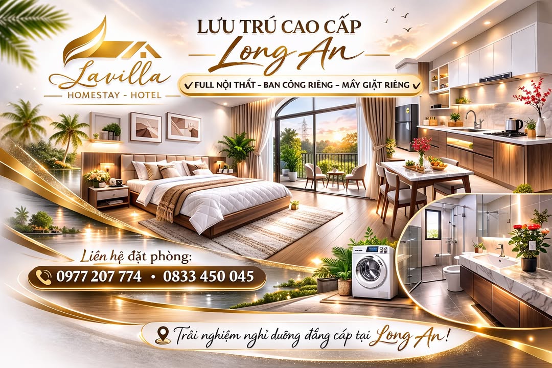 ServicedApartment Lavilla Green City Tân An thỏa thuận - Bàn giao ngay