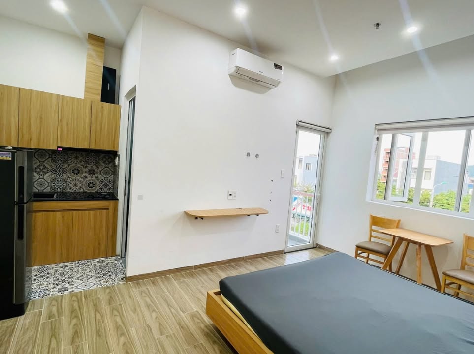 Cho thuê Studio 5.2 triệu/tháng ven sông Đồng Nò, Đà Nẵng - Sẵn Sàng Dọn Vào