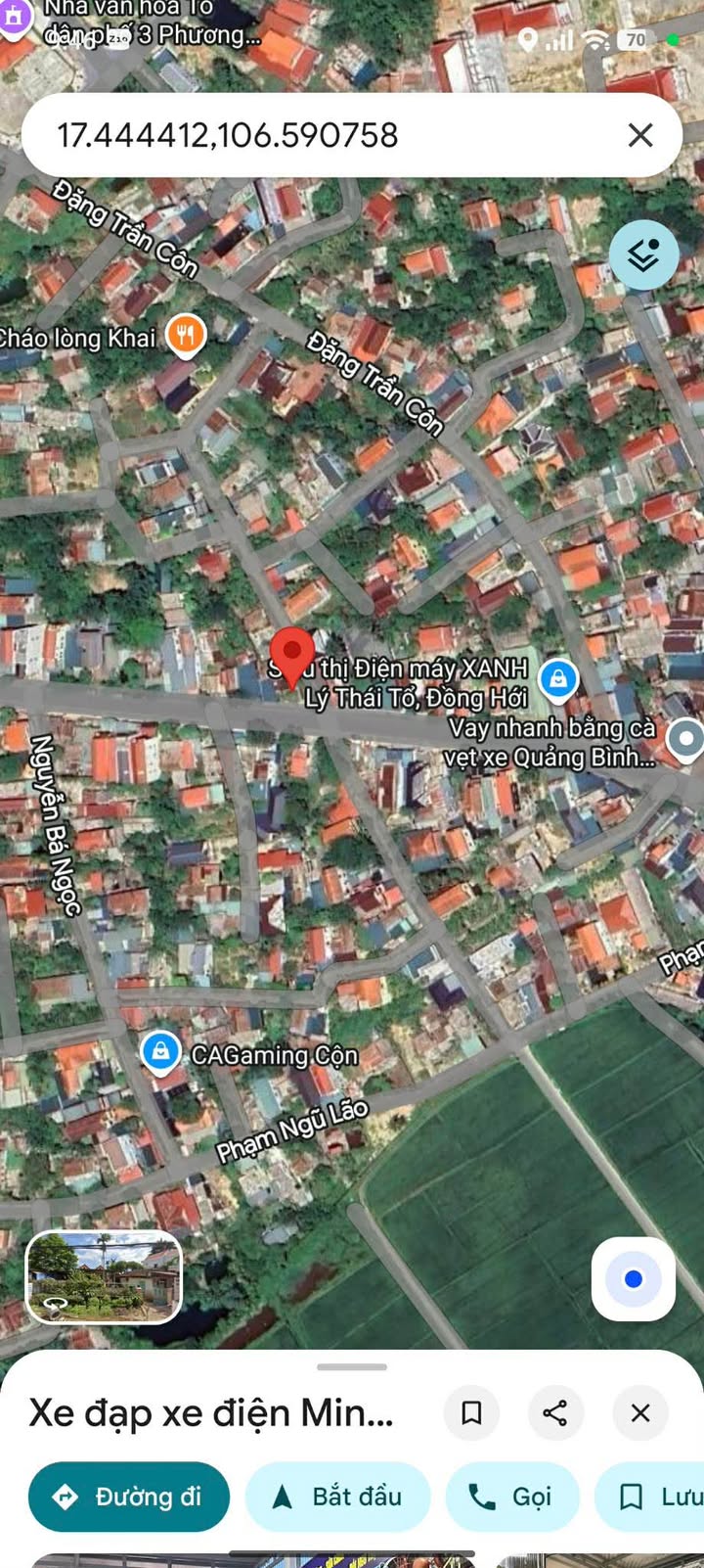 Bán nhà mặt tiền Lý Thái Tổ Đồng Hới 96m² - Vị trí kinh doanh đắc địa