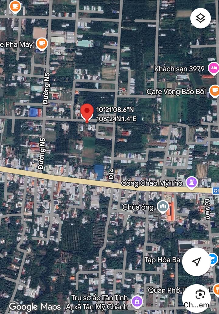 Đất vườn Mỹ Phong, Mỹ Tho 700m² - Nghỉ dưỡng lý tưởng!