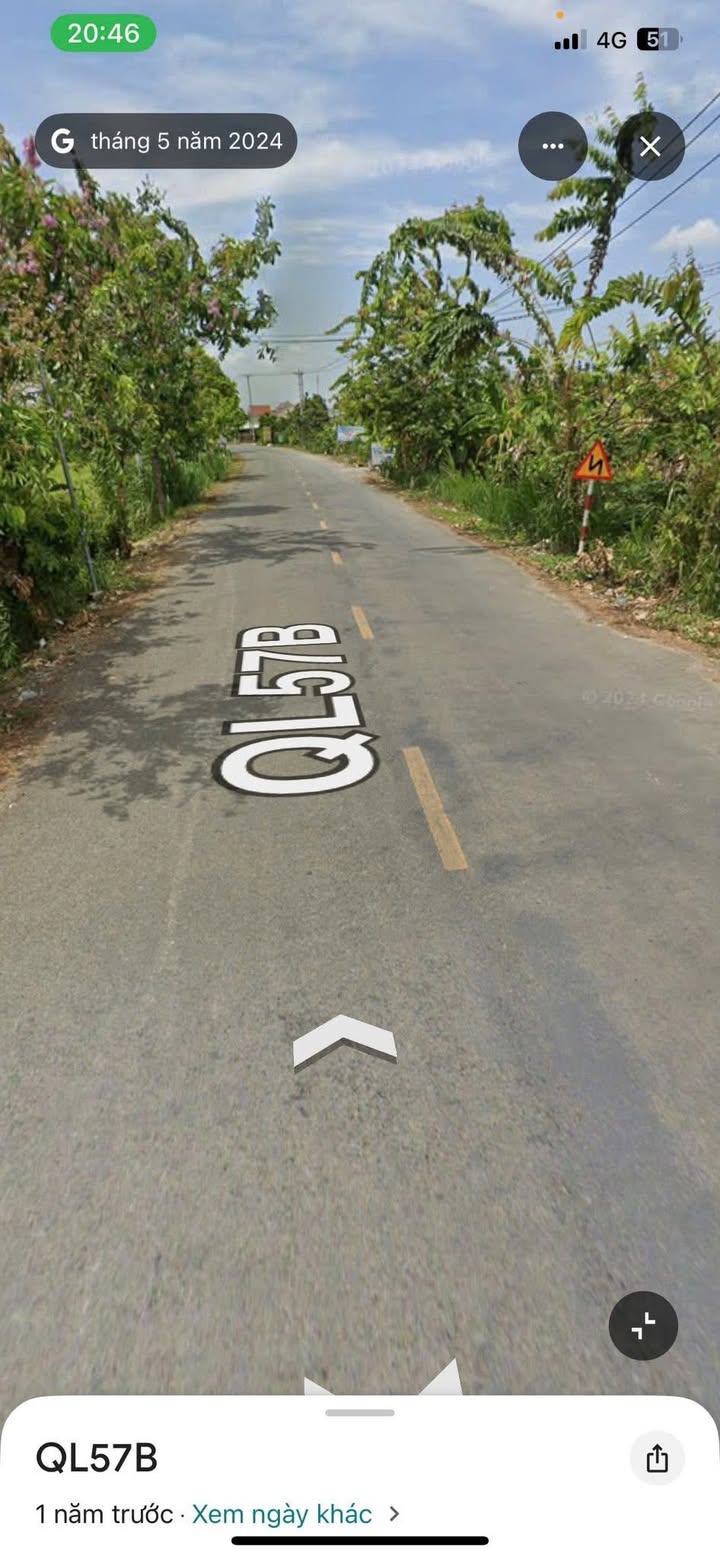 Đất Nền Mặt Tiền QL 57B, Bến Tre - 243m² - Giá 1.39 Tỷ - Kinh Doanh Vượng Khí