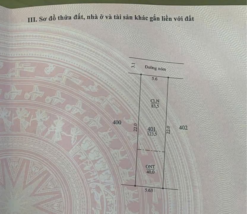 Đất nền Thủy Xuân Tiên 124m² - Sổ đỏ chính chủ, ô tô vào tận đất!