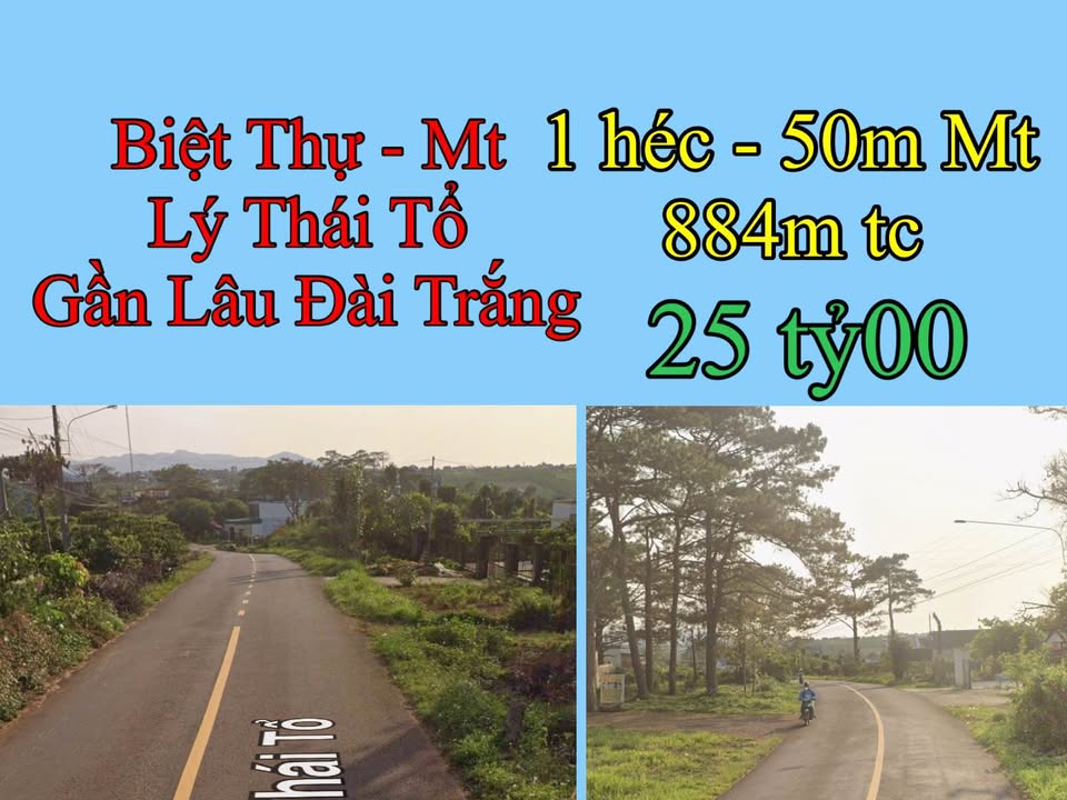 Biệt thự vườn mặt tiền Lý Thái Tổ Bảo Lộc 1ha - Nghỉ dưỡng lý tưởng