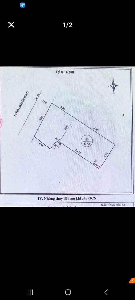 Nhà Mặt Tiền Nguyễn Nhạc Quy Nhơn - 137m² Gần Biển - Giá 12.5 Tỷ