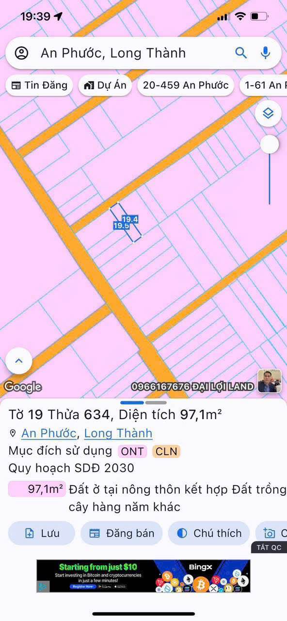 Đất nền Long Thành 100m² 1.3 tỷ - Sổ đỏ chính chủ